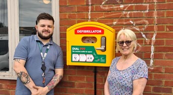 The Green Posts Pub in Portsmouth AED installed with Forty 4 Frankie.
